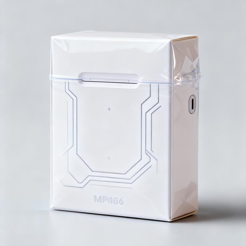 Balenie elektronických produktov POF zmršťovacia fólia